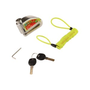 ALARMLI DİSK KİLİDİ LOCK DİSK KİLİT UNIVERSAL SWAN KROM İPLİ