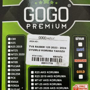 TVS RAİDER 125 2023-2024 UYUMLU KORUMA TAKOZU