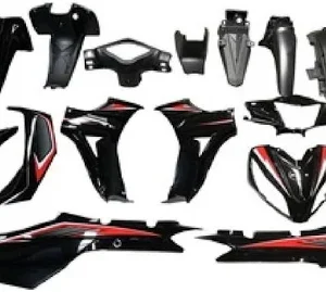 KUBA EGE KAPORTA SETİ SİYAH