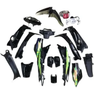 LIFAN KAPORTA SET [SİYAH] CUB (FAR STOP DAHİL)