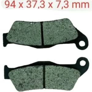 ÖN FREN DİSK BALATASI FA181 ASK BAJAJ PULSAR NS 200-RS 200-220-NS 150-DİSCOVERY 150 F