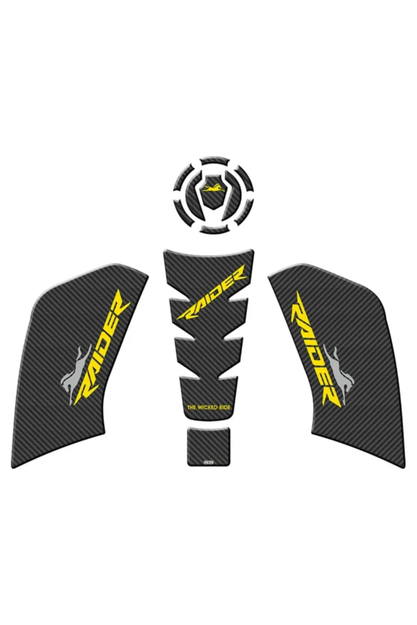 TVS RAIDER 125 2023 - 2024 UYUMLU TANK PAD SET 003